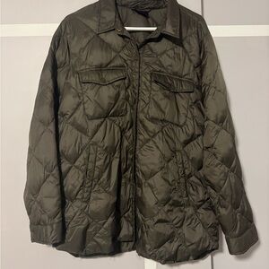 Quilted Olive Packable Jacket 32 Degrees